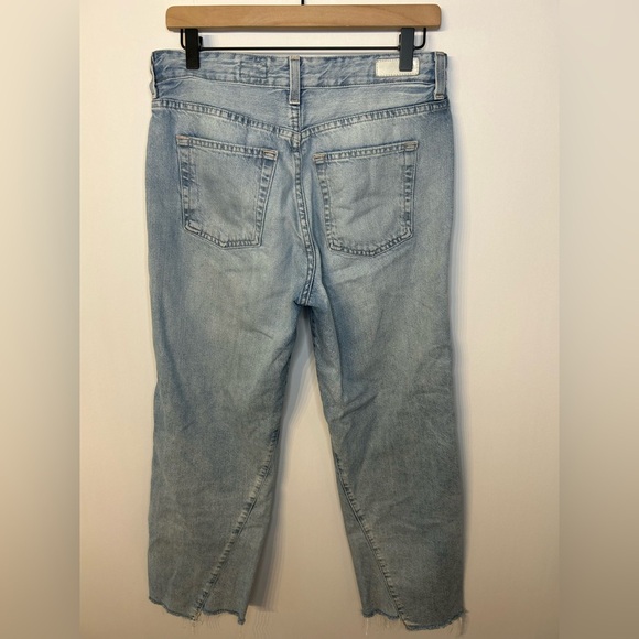 AG Twisted Alexxis High Rise Vintage Fit Straight Jeans in Sphinx Wash, Size 29 - Picture 9 of 13